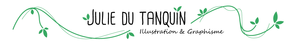 Bienvenue chez Julie du Tanquin - Illustration et design graphique